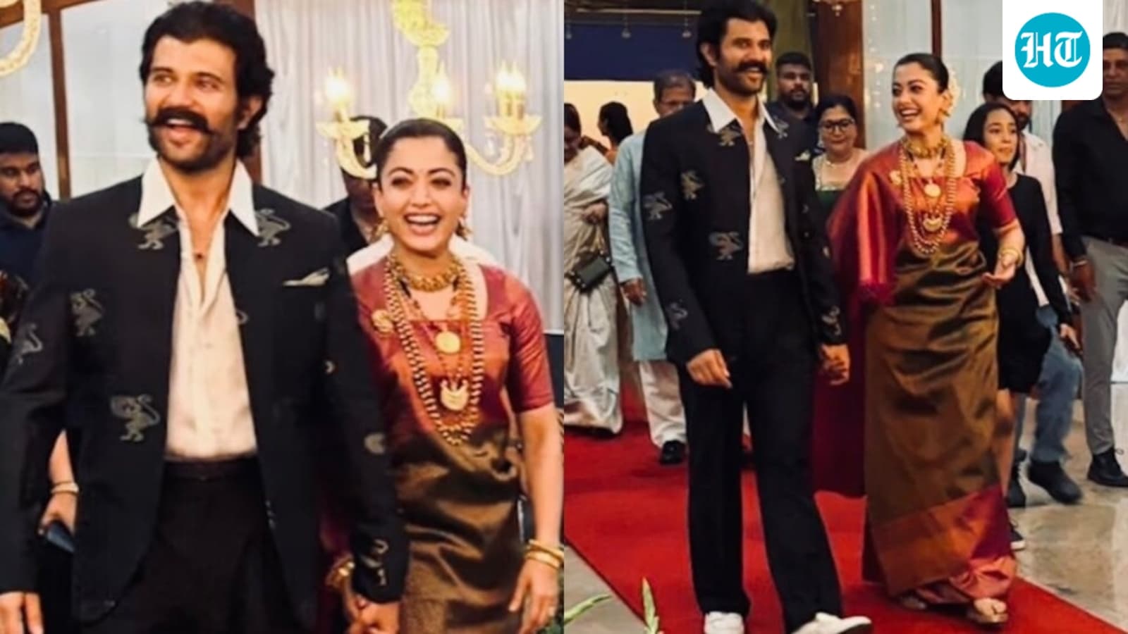 Rashmika Mandanna calls herself ‘child of soil’, Vijay Deverakonda gushes over Coorgi women at Kodagu reception